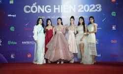 Dàn Hoa, Á hậu  tuổi Teen đình đám nhà Q-Talent đổ bộ thảm đỏ Giải Cống Hiến
