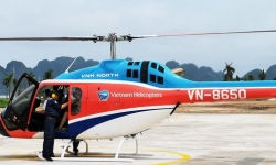 Rơi trực thăng chở du khách trên biển Hải Phòng - Quảng Ninh, 5 người gặp nạn, tìm thấy 2 thi thể
