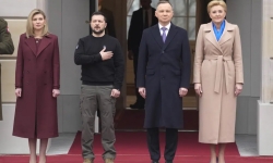 Tổng thống Ukraine Zelenskyy đến thăm Ba Lan