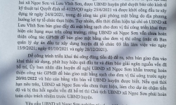 Chủ tịch UBND xã Ngọc Sơn phải chịu trách nhiệm trước UBND huyện Thạch Hà