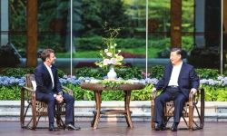 Tổng thống Pháp Macron kết thúc chuyến thăm Trung Quốc với nhiều kết quả