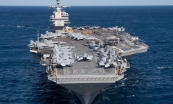 Cận cảnh tàu sân bay đắt nhất thế giới của Hải quân Mỹ