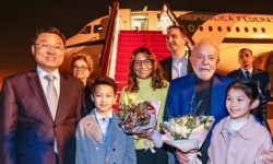 Tổng thống Brazil Lula đến thăm Trung Quốc