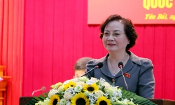 Bộ trưởng Phạm Thị Thanh Trà tiếp xúc cử tri lực lượng vũ trang tỉnh Yên Bái