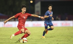 Hòa 1-1 Thái Lan, U22 Việt Nam gặp U22 Indonesia ở bán kết SEA Games 32