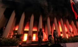 Hỏa hoạn thiêu hủy bưu điện lịch sử của Philippines