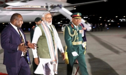 Thủ tướng Ấn Độ gặp các nhà lãnh đạo các đảo Thái Bình Dương