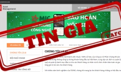 Trung tâm Xử lý tin giả Việt Nam cảnh báo những website chuyên lừa đảo