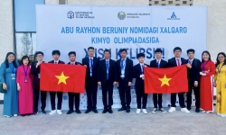 Việt Nam xếp nhất toàn đoàn Olympic Hóa học Quốc tế Abu Reikhan Beruniy