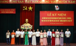 Hội Nhà báo tỉnh Hà Tĩnh vinh danh 54 tác phẩm báo chí Trần Phú năm 2022