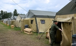 Lính đánh thuê Wagner huấn luyện cùng quân đội Belarus