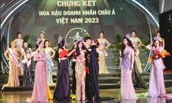 Nữ doanh nhân thủ đô đăng quang Hoa hậu Doanh nhân Châu Á Việt Nam 2023