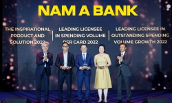 Nam A Bank được JCB vinh danh ở 3 hạng mục giải thưởng
