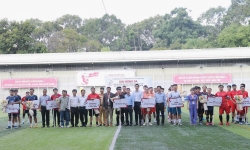 Khai mạc giải bóng đá báo chí toàn quốc Press Cup lần thứ VII khu vực phía Nam