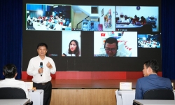 Lãnh đạo Hội Nhà báo Việt Nam trao đổi, giao lưu với Báo Người Lao Động về chuyển đổi số