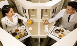 Vietnam Airlines triển khai dịch vụ đặt món ăn trước chuyến bay