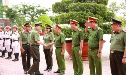 Đại tướng Tô Lâm thăm và làm việc tại Công an tỉnh Bà Rịa - Vũng Tàu