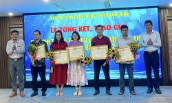 Báo Nhà báo và Công luận đạt giải Ba cuộc thi báo chí viết về An toàn giao thông tỉnh Quảng Bình