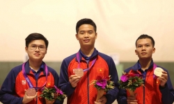 Bắn súng Việt Nam giành 9 huy chương vàng tại giải vô địch Đông Nam Á