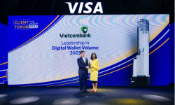 Vietcombank được Visa vinh danh 12 hạng mục giải thưởng quan trọng trong hoạt động thẻ năm 2023