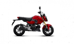 Hình ảnh mẫu mô tô cỡ nhỏ Honda Grom 2024
