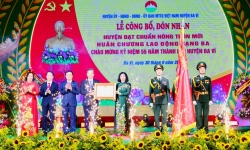 Huyện Ba Vì (Hà Nội) được công nhận đạt chuẩn nông thôn mới