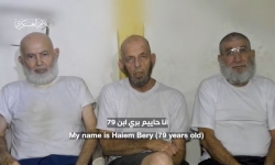 Hamas đăng video về ba con tin lớn tuổi người Israel