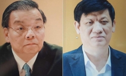 Hai cựu Bộ trưởng Nguyễn Thanh Long, Chu Ngọc Anh và nhiều cựu quan chức hầu tòa trong vụ Việt Á