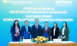 Vietnam Airlines hợp tác kích cầu du lịch giữa Việt Nam và Singapore
