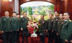 Bộ Quốc phòng Việt Nam chúc mừng 75 năm Ngày thành lập Quân đội Nhân dân Lào