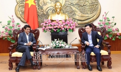 Hiệp hội Doanh nghiệp Ấn Độ tại Việt Nam đề xuất nhiều dự định hợp tác với Nam Định