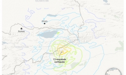 Động đất mạnh 7,1 độ richter ở Tân Cương, Trung Quốc