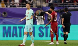 Thua Qatar 0-1, Trung Quốc gần như chắc chắn bị loại khỏi Asian Cup 2023