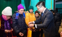 Báo điện tử VTC News trao quà Tết cho 200 hộ nghèo tại tỉnh Thái Bình