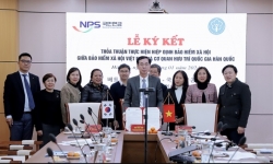 BHXH Việt Nam và Cơ quan Hưu trí Quốc gia Hàn Quốc ký Thỏa thuận thực hiện Hiệp định BHXH