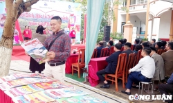 Quảng Ninh: Khai mạc Hội sách, báo Xuân tại huyện Đầm Hà với 100 ấn phẩm sách, báo