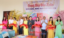Hội báo xuân Giáp Thìn tỉnh Bình Phước 2024 giới thiệu 100 ấn phẩm báo xuân