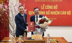 Trao quyết định bổ nhiệm lại nhà báo Nguyễn Ngọc Thạch làm Tổng Biên tập Báo Nông nghiệp Việt Nam