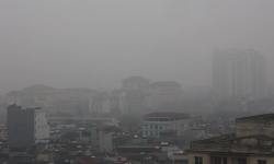 Thành phố Hà Nội đứng số 1 về ô nhiễm không khí trong chiều nay