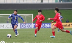 U20 nữ Việt Nam lại thua đậm ở vòng chung kết U20 nữ châu Á 2024