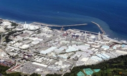 Nhật Bản đình chỉ xả nước Fukushima do động đất