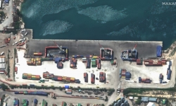 Container viện trợ bị cướp tại cảng Haiti