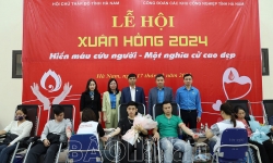 Hà Nam: Tiếp nhận hơn 6.000 đơn vị máu tại Lễ hội Xuân hồng 2024