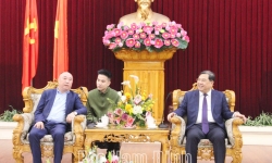 Đoàn doanh nghiệp Trung Quốc đến tìm hiểu cơ hội đầu tư tại tỉnh Nam Định