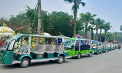 Phú Thọ: Trên 100 xe điện phục vụ du khách dịp Giỗ Tổ Hùng Vương năm 2024