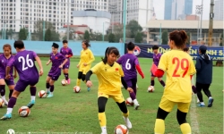 U16 nữ Việt Nam tích cực luyện tập, chuẩn bị thi đấu giao hữu quốc tế