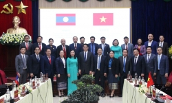 Đoàn đại biểu cấp cao tỉnh U Đôm Xay (Lào) thăm và làm việc tại Hà Nam