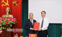 Ông Hoàng Văn Sô giữ chức Phó Chủ nhiệm Ủy ban Kiểm tra Tỉnh ủy Ninh Bình