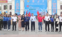 Nam Định: Hơn 700 người tham gia hưởng ứng Chiến dịch “Triệu bước chân nhân ái”