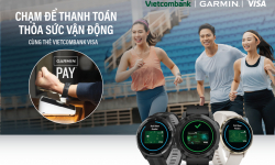 Vietcombank triển khai thanh toán một chạm Garmin Pay cho thẻ Visa